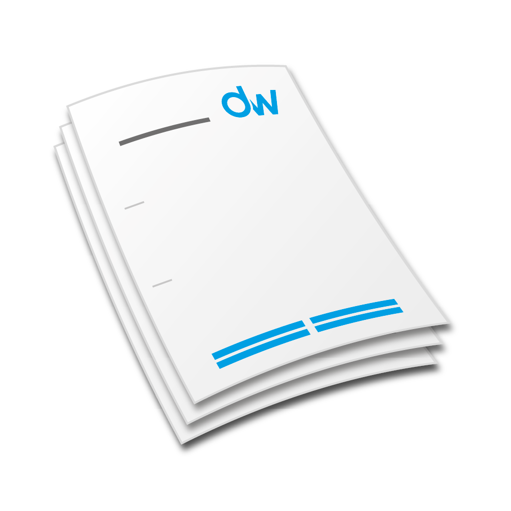 Briefpapier DIN A4