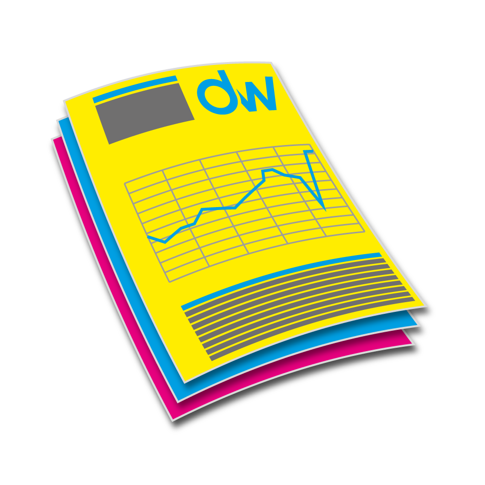 Loseblattsammlung - Farbiges Papier